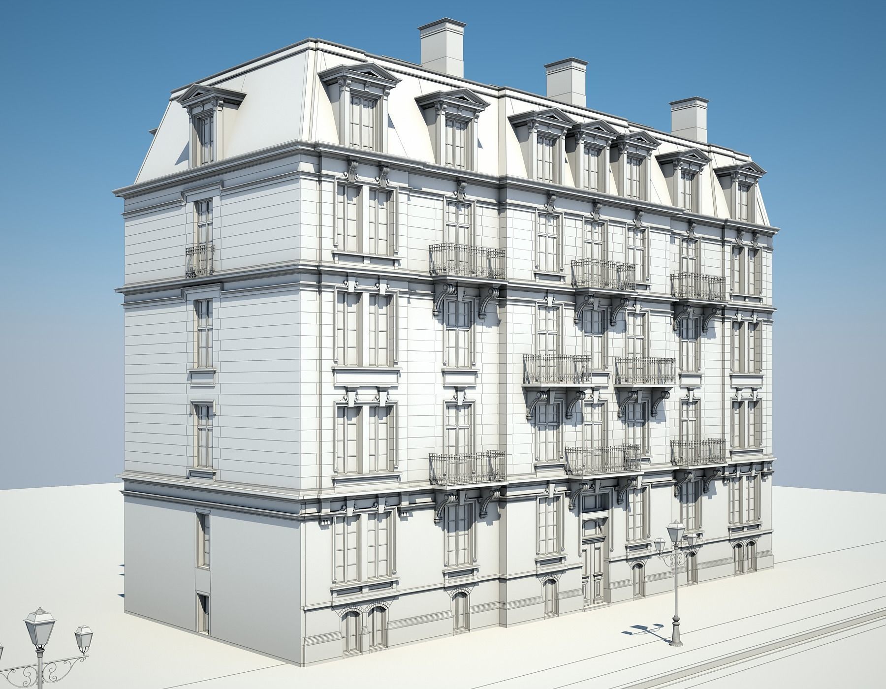City Building 07 3D model_16