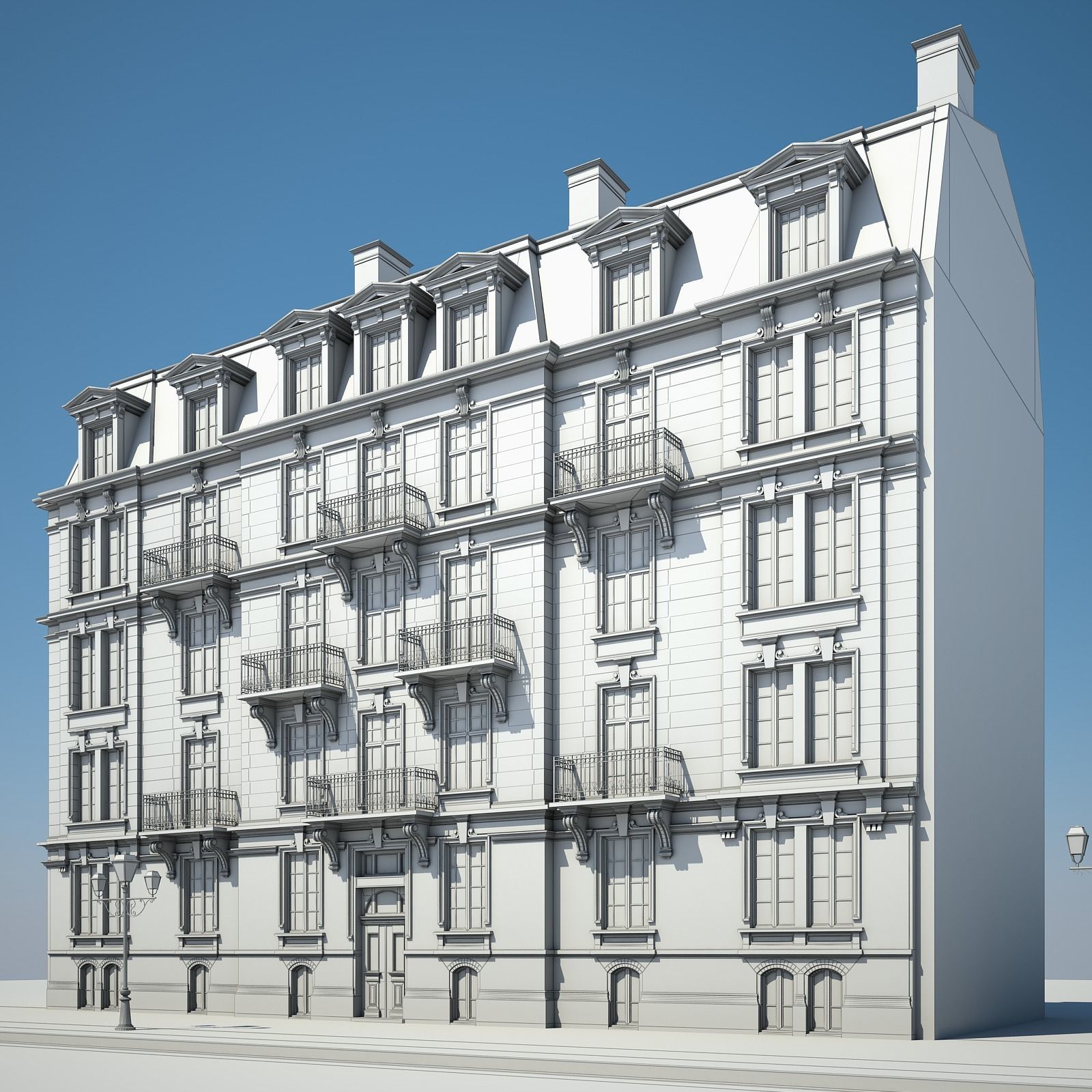 City Building 07 3D model_10