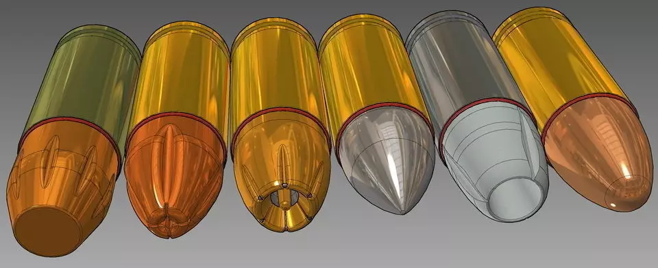 9mm boxer anvil sealer primer mix cup explosive compound braz... Free 3D model_0