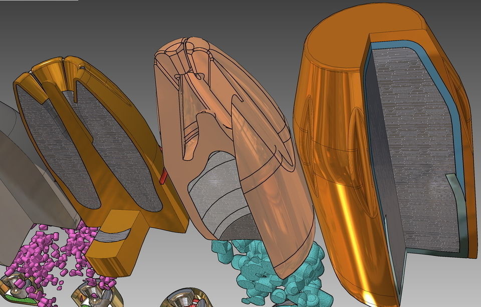 9mm boxer anvil sealer primer mix cup explosive compound braz... Free 3D model_8