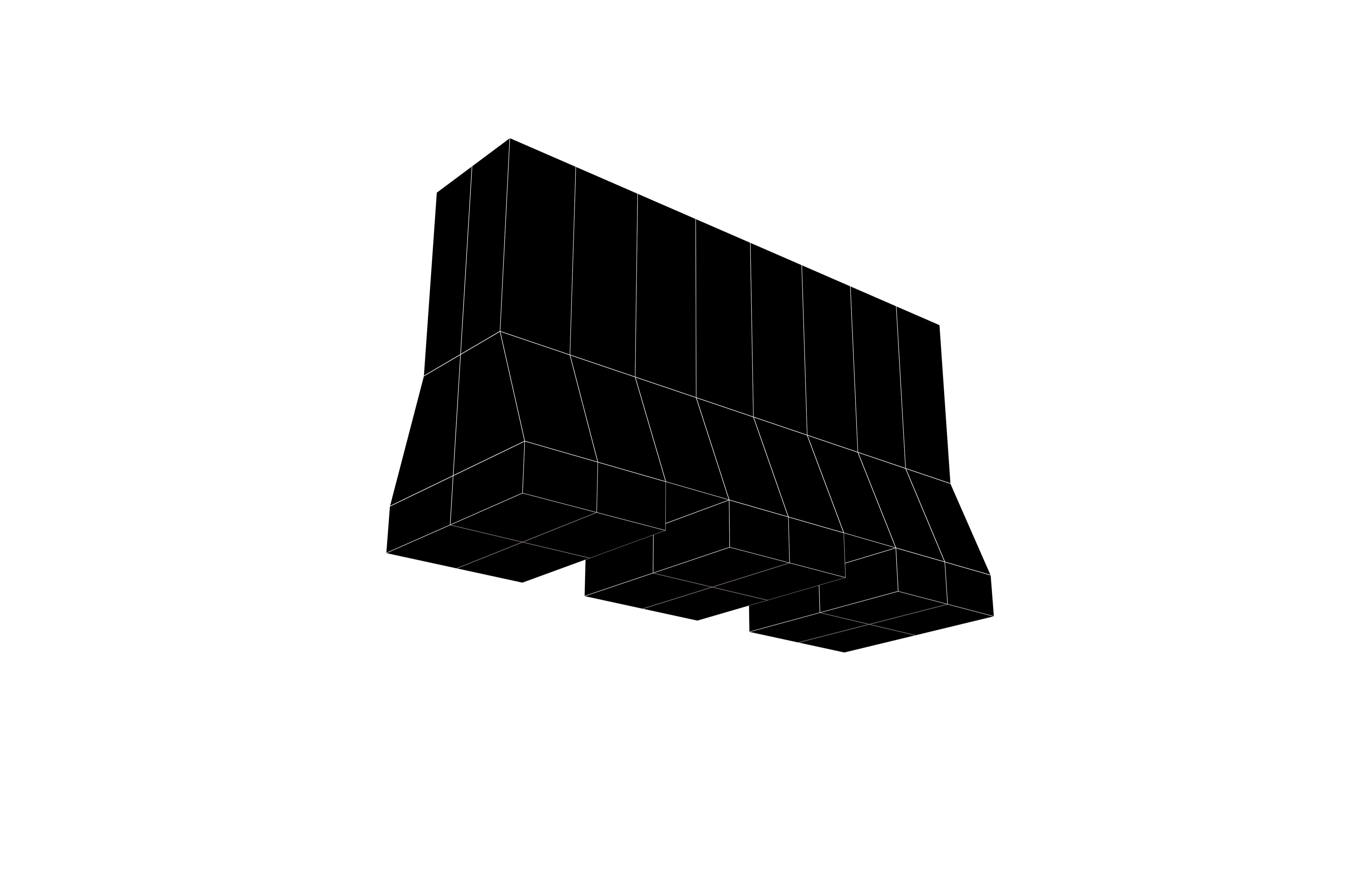 Road Barriers v1 005 Low-poly 3D model_7