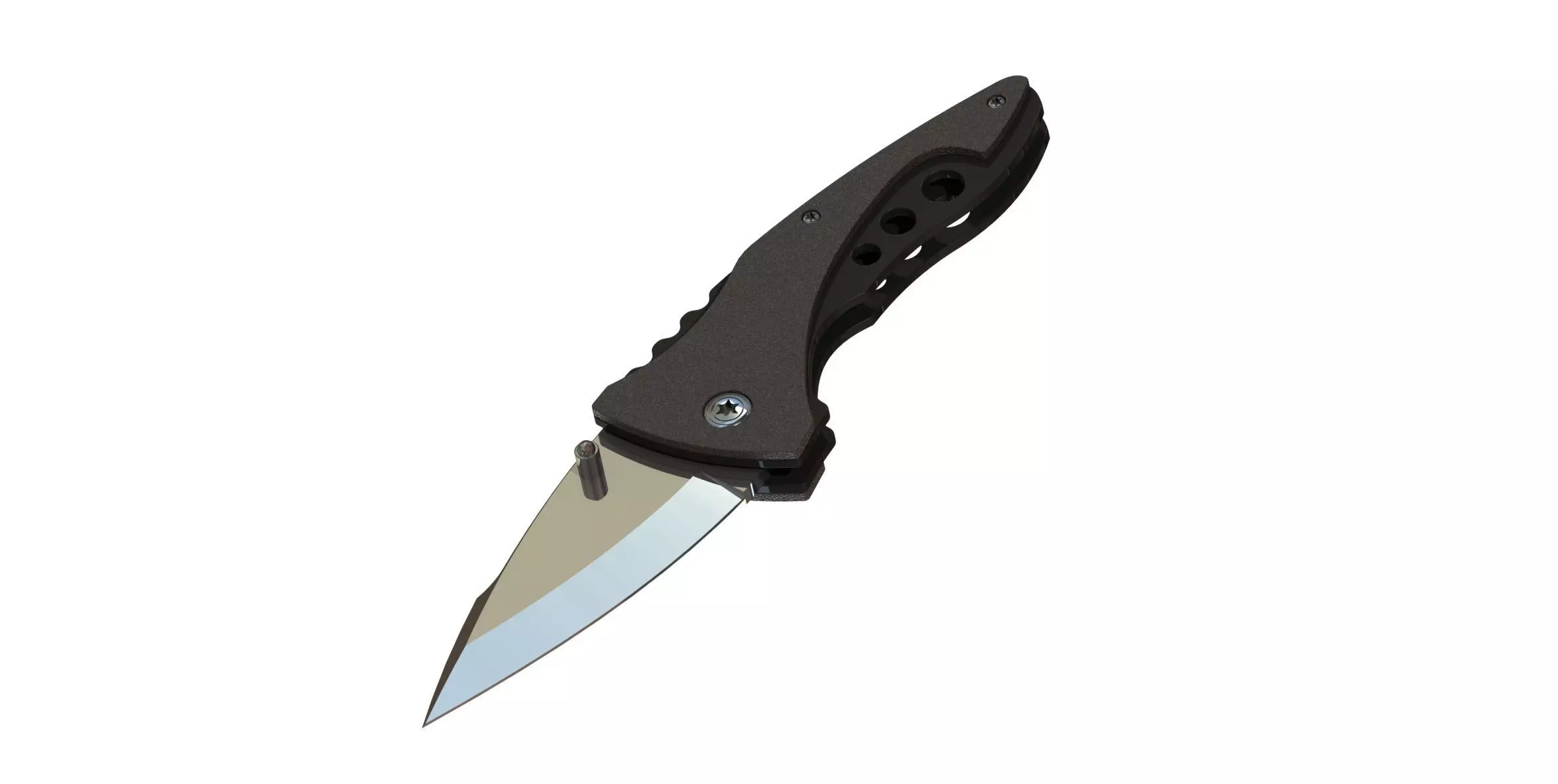 LP Folding Pocket Knife 3D print model_0