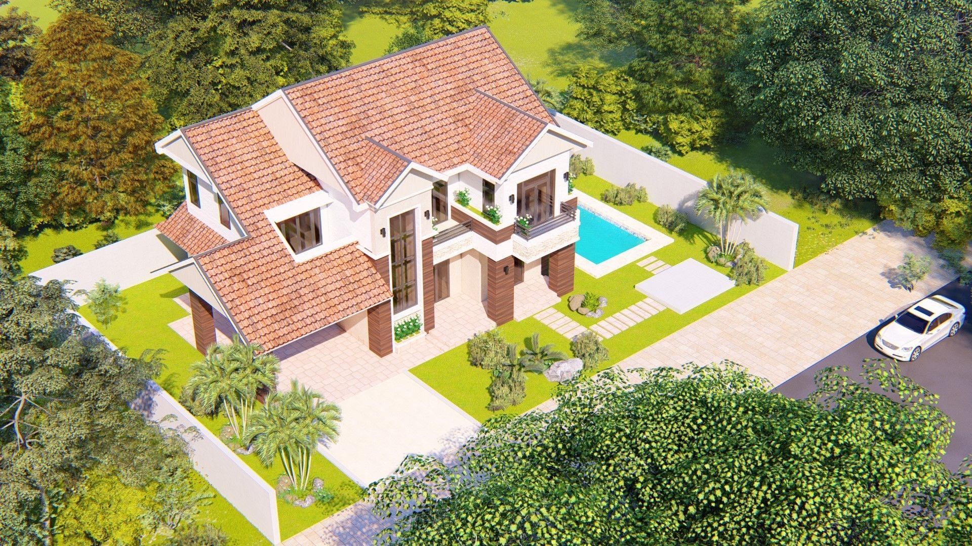 House D5 - Sketchup dwg Lumion 3D model_5