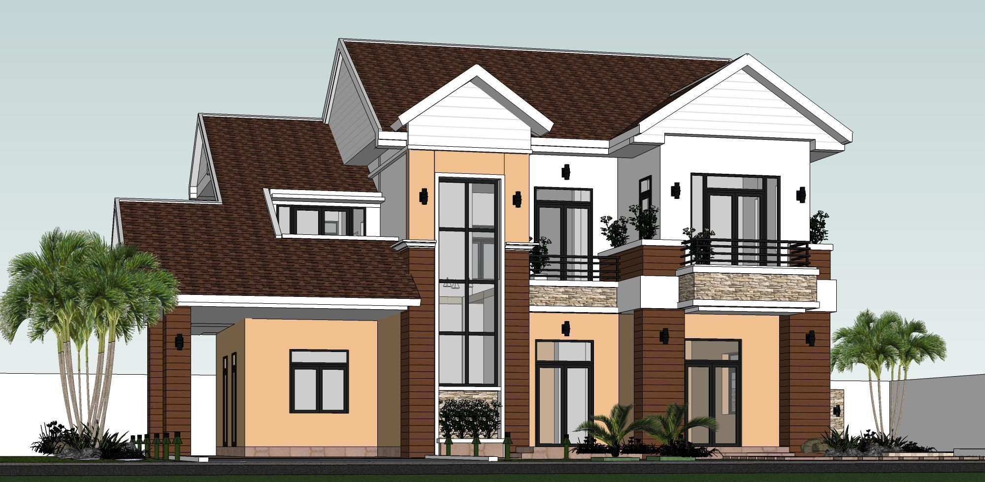 House D5 - Sketchup dwg Lumion 3D model_12