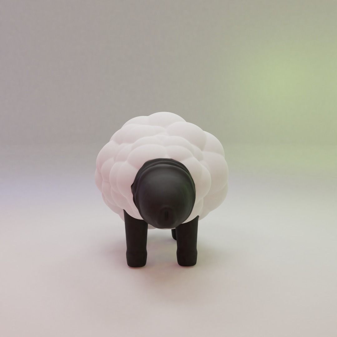 Ba Ba Black Sheep 3D print model_3