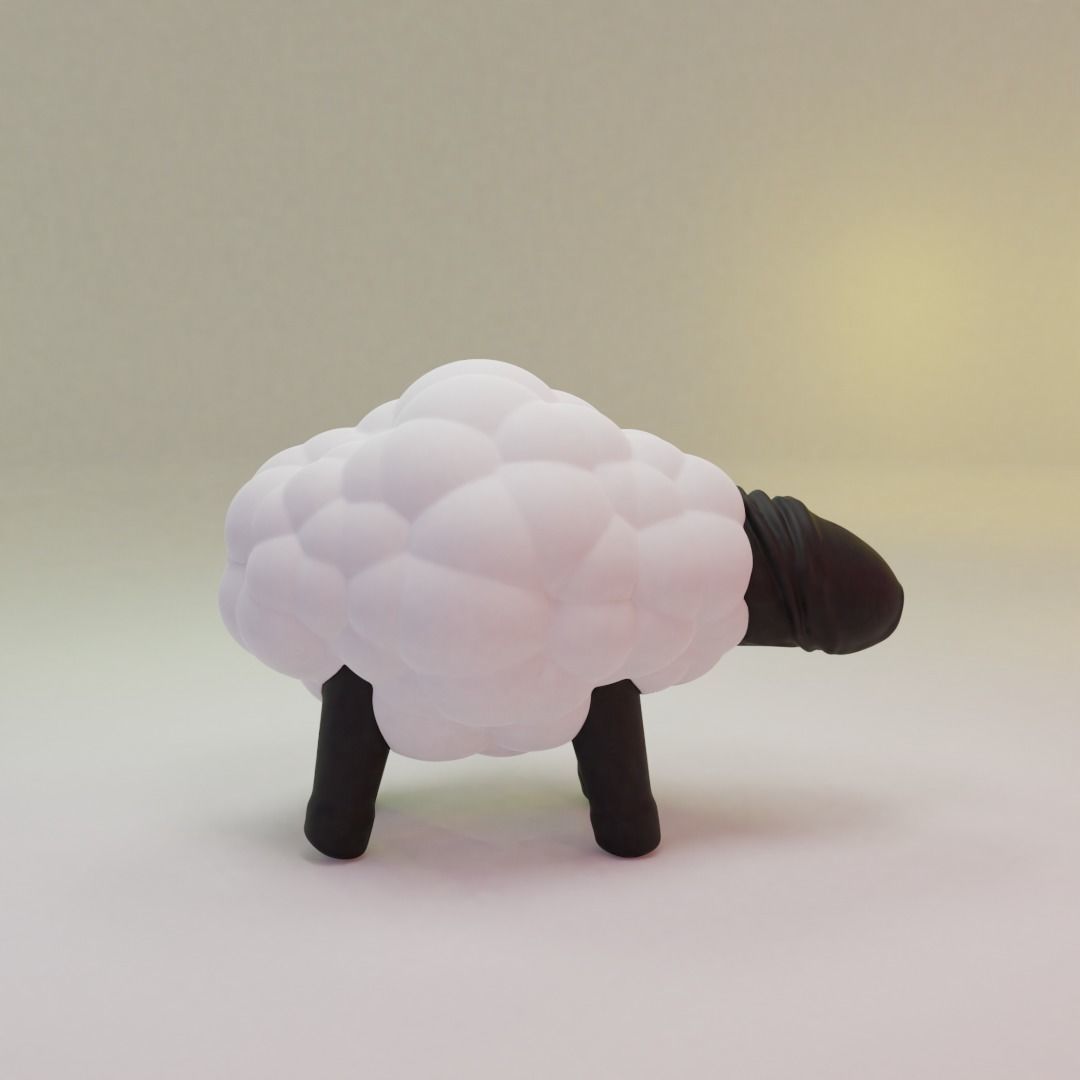 Ba Ba Black Sheep 3D print model_2
