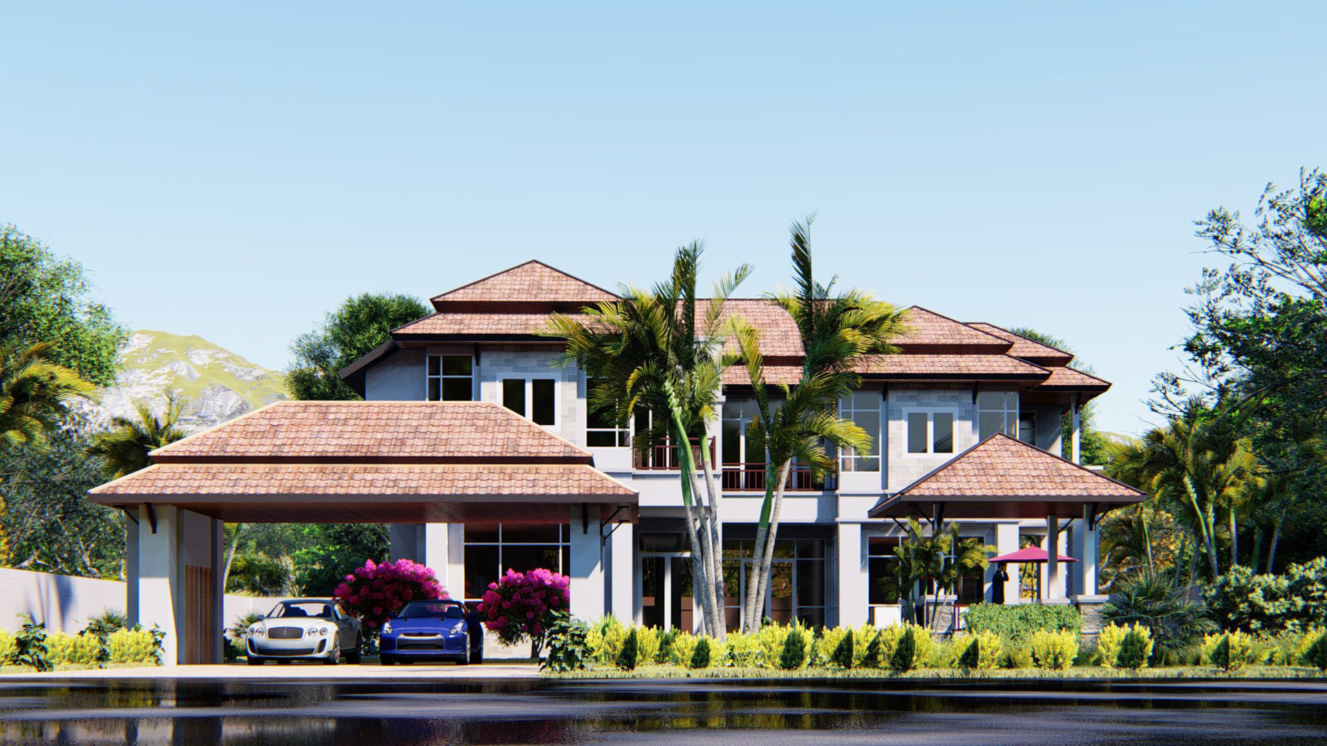 House D6 - Sketchup Lumion 3D model_4