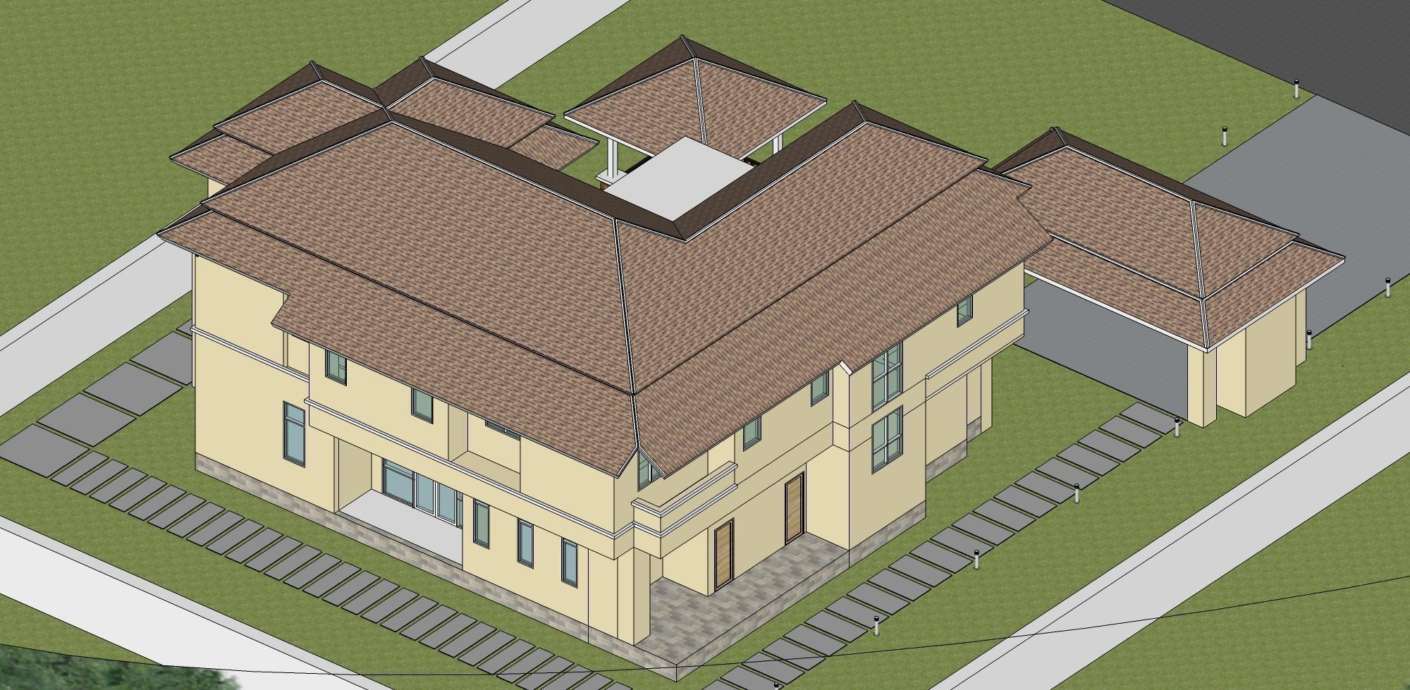 House D6 - Sketchup Lumion 3D model_8