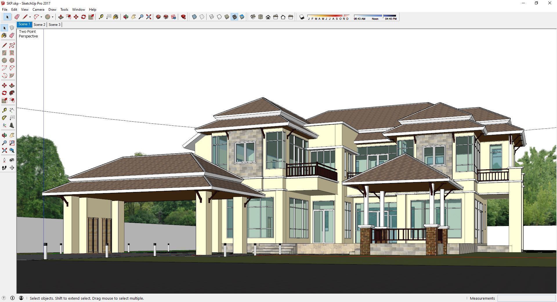 House D6 - Sketchup Lumion 3D model_10