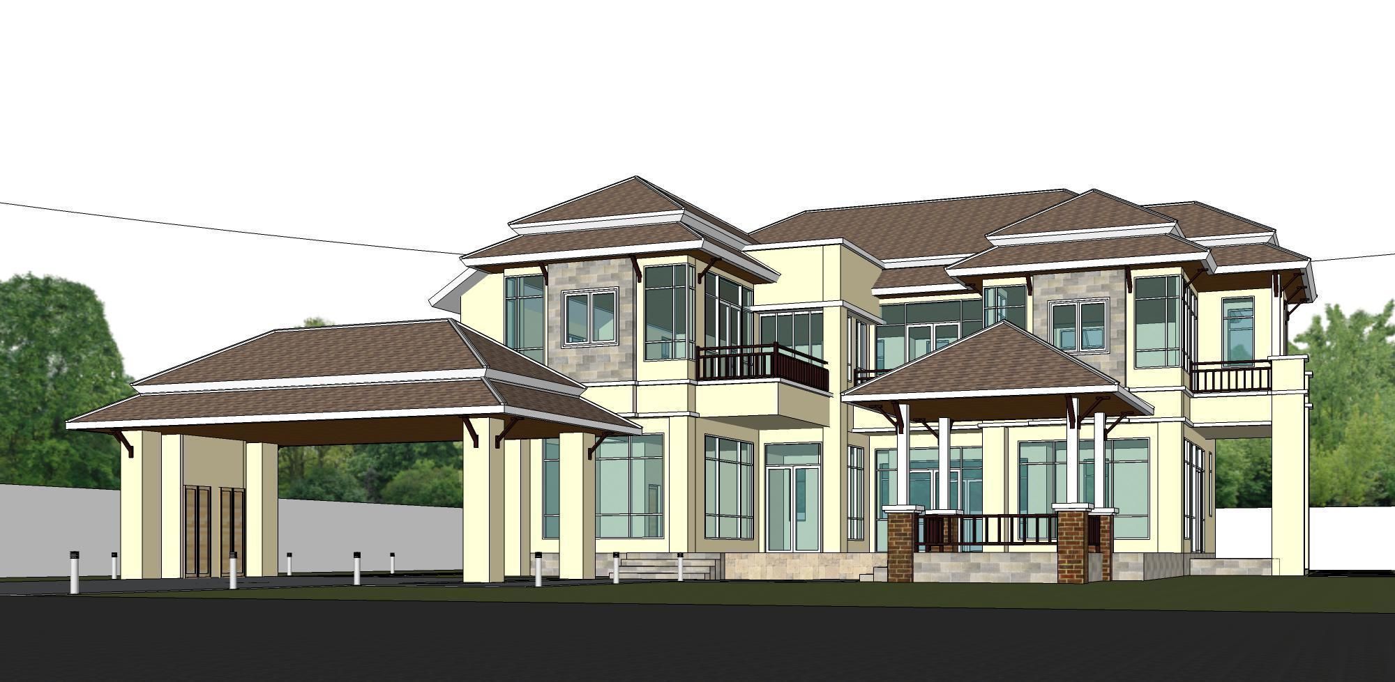 House D6 - Sketchup Lumion 3D model_6