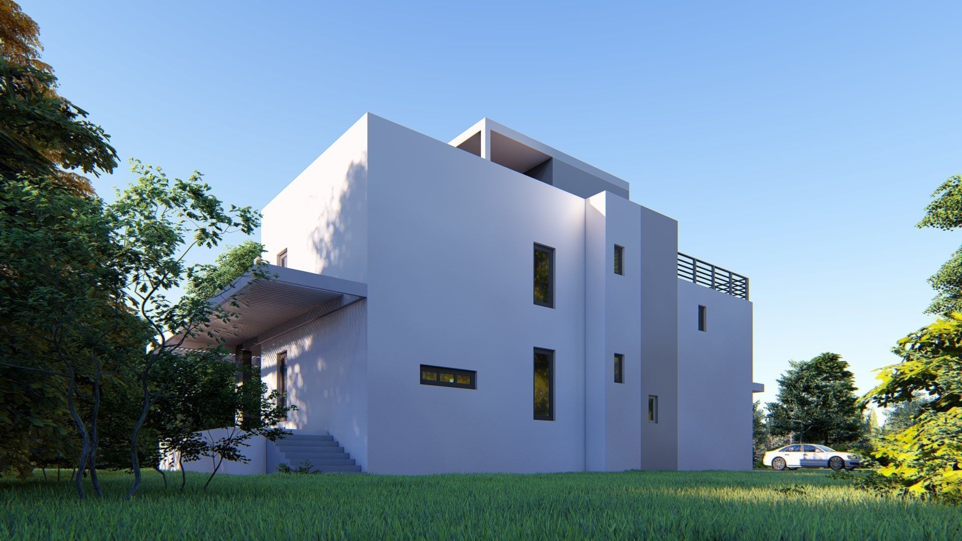 House D7 - Sketchup dwg Lumion 3D model_7