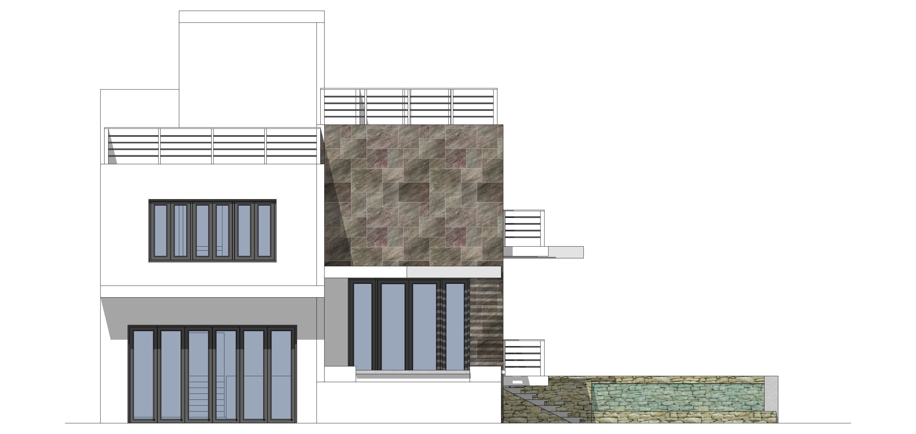 House D7 - Sketchup dwg Lumion 3D model_19