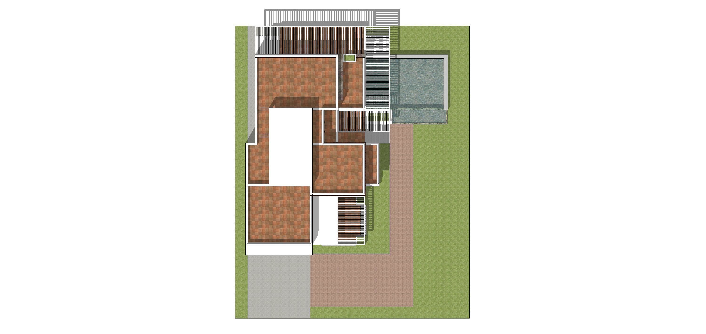 House D7 - Sketchup dwg Lumion 3D model_14