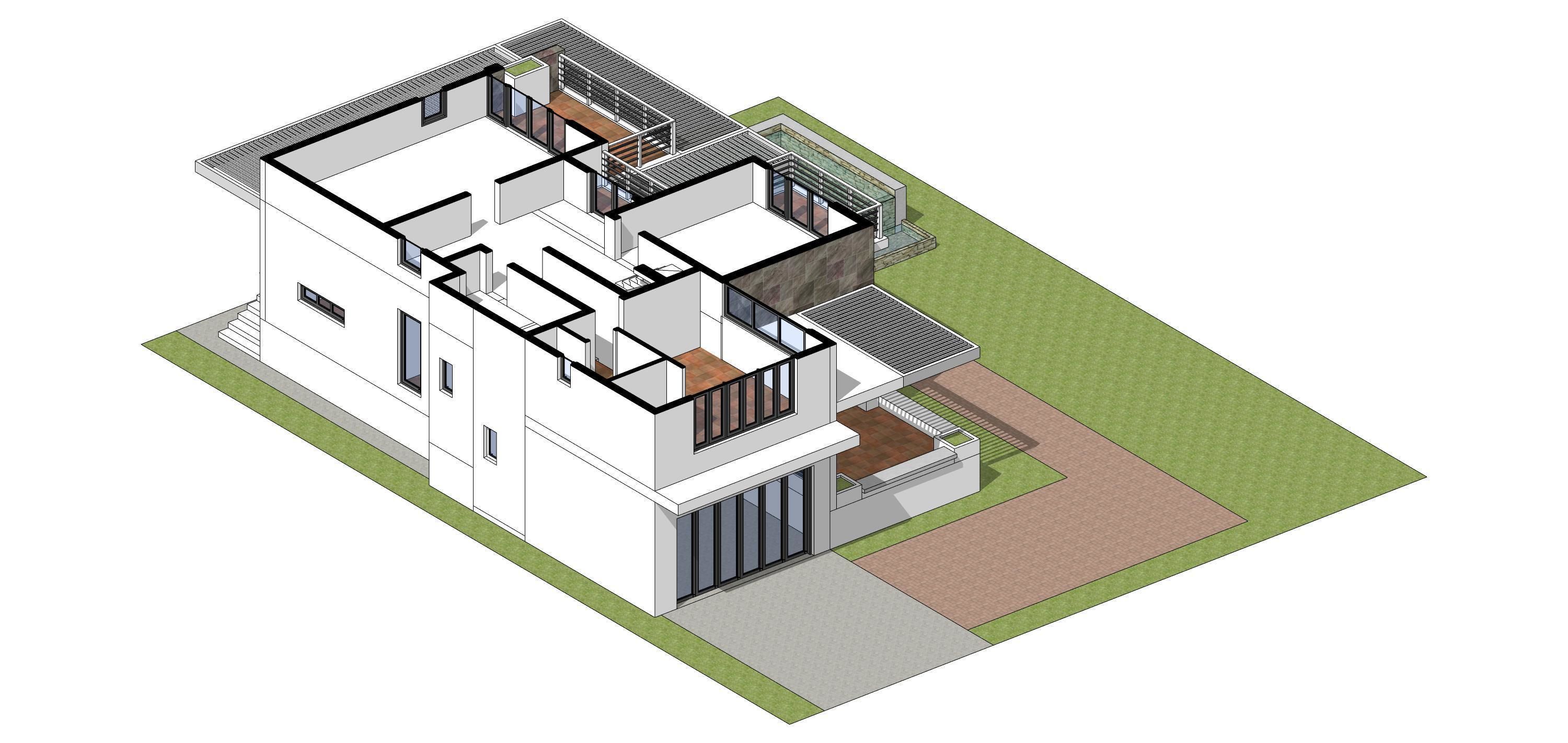 House D7 - Sketchup dwg Lumion 3D model_26