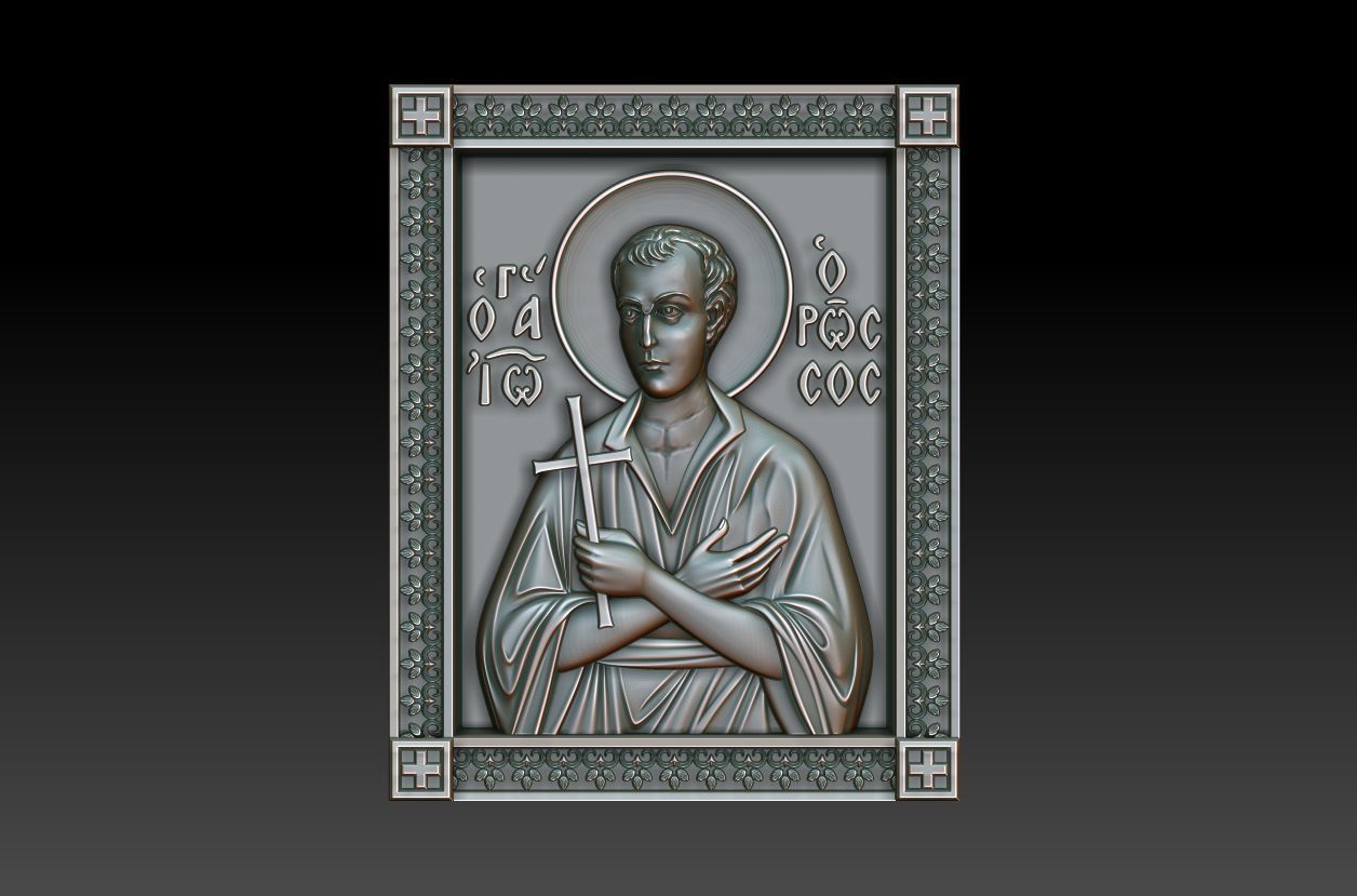 Saint John Rossi 3D model_11