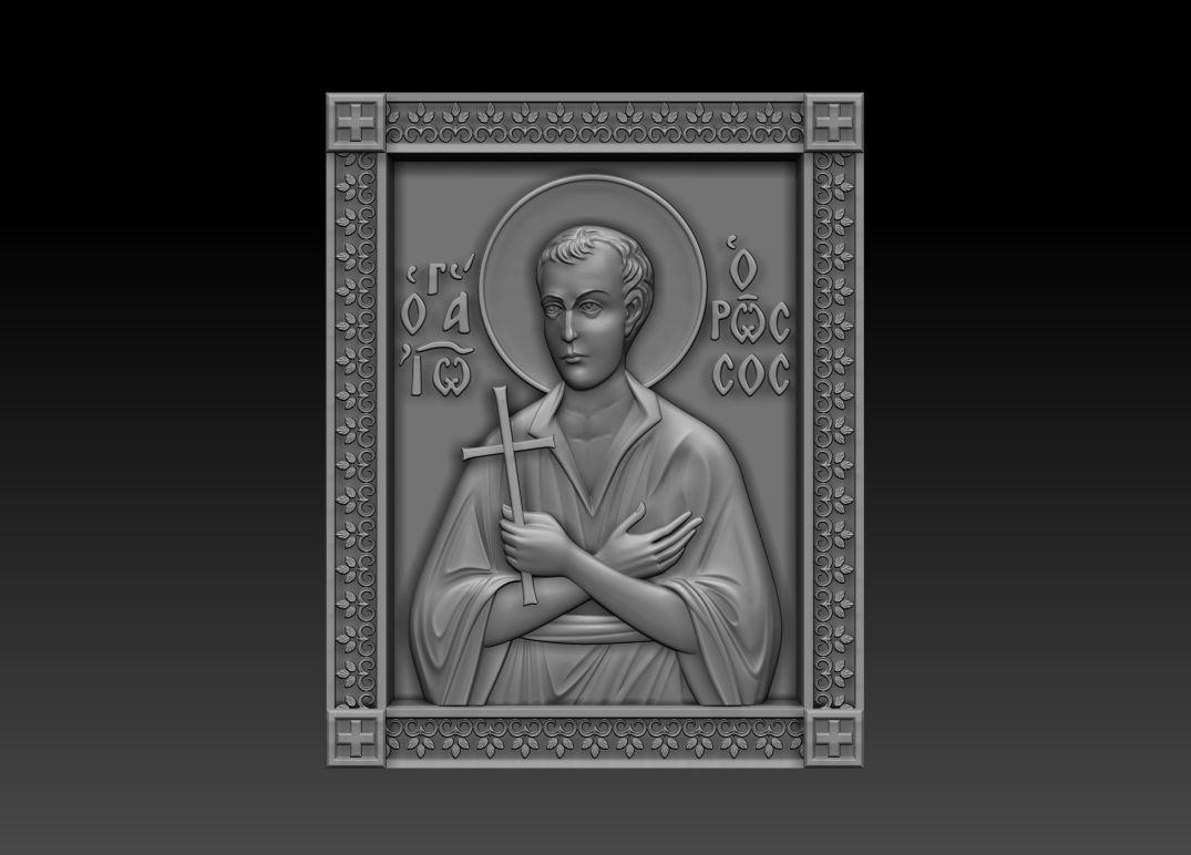 Saint John Rossi 3D model_15