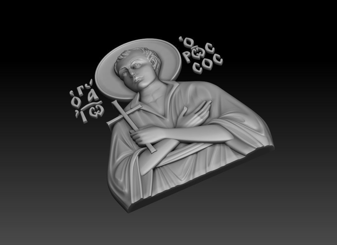 Saint John Rossi 3D model_10