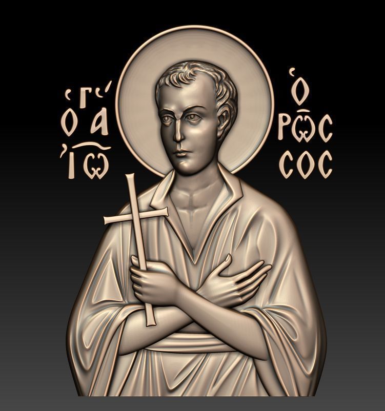 Saint John Rossi 3D model_2