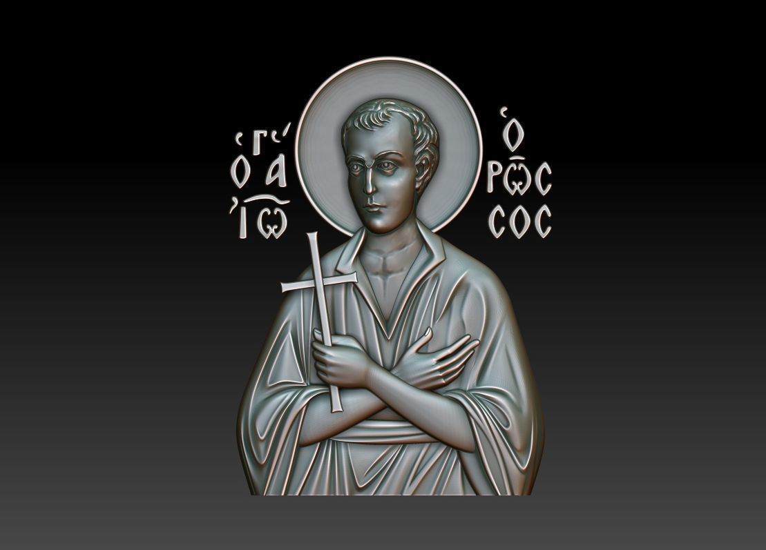 Saint John Rossi 3D model_5