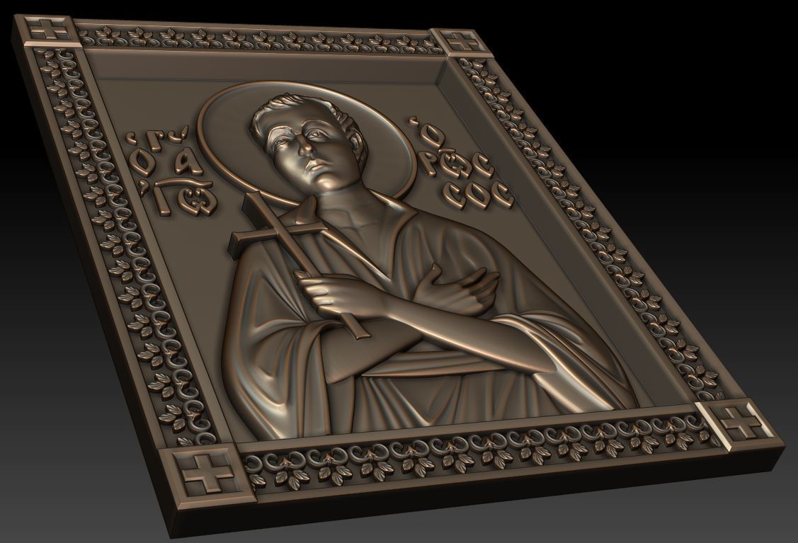 Saint John Rossi 3D model_1