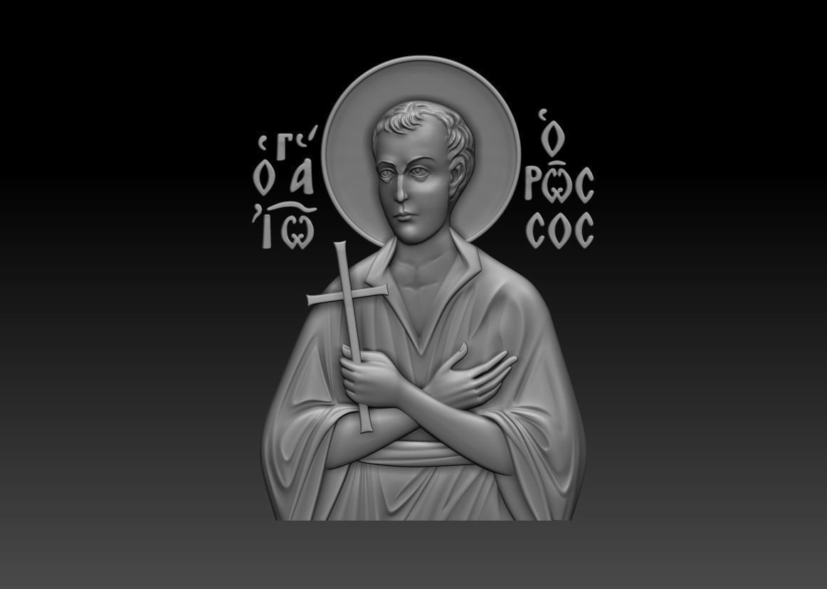 Saint John Rossi 3D model_9