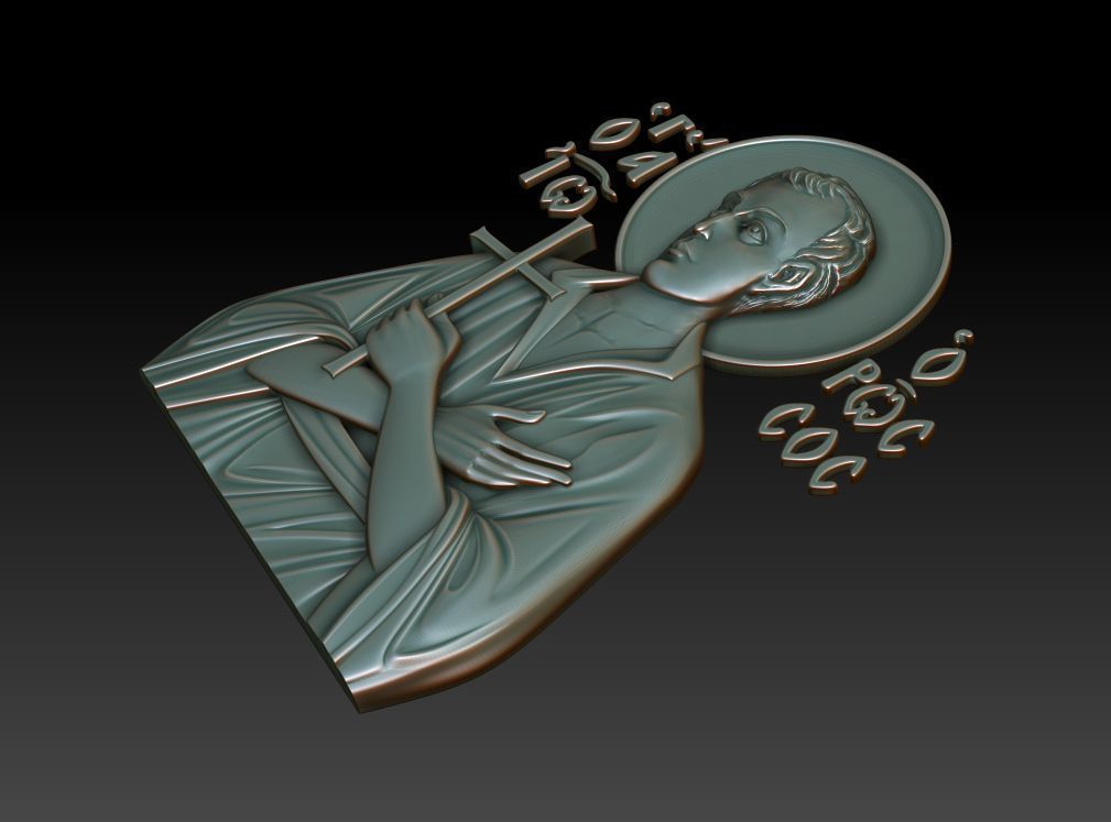 Saint John Rossi 3D model_7