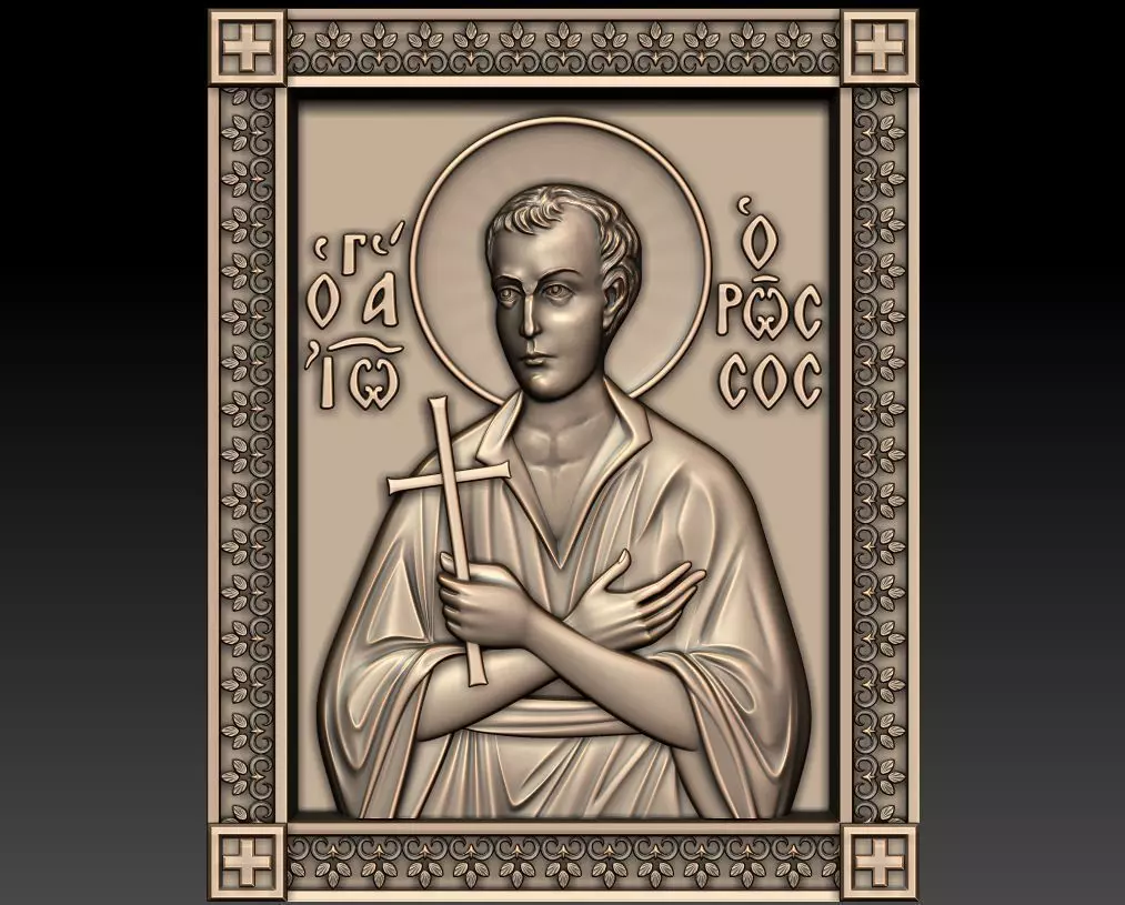 Saint John Rossi 3D model_0