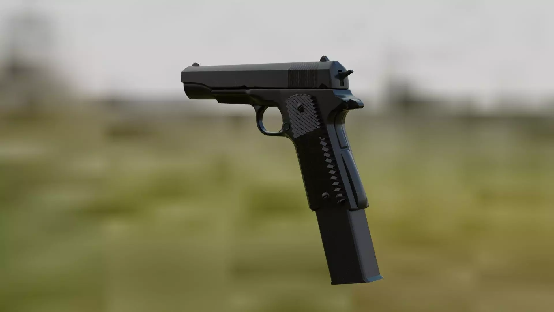 3d model of Colt 1191 high poly 3D model_0