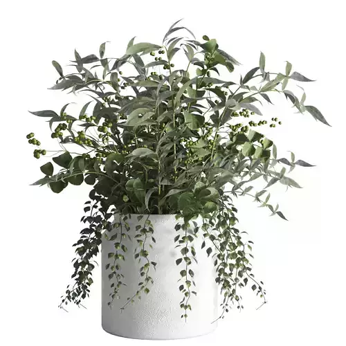 bouquet 08 vase concrete