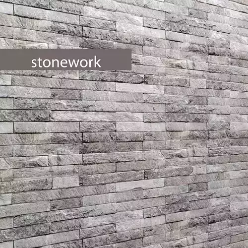 Stone slate 3D 44