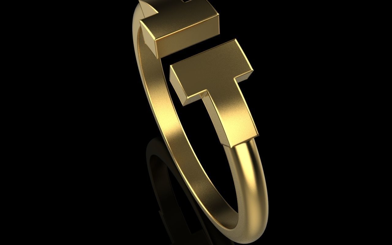 Tiffany ring 3D print model_68