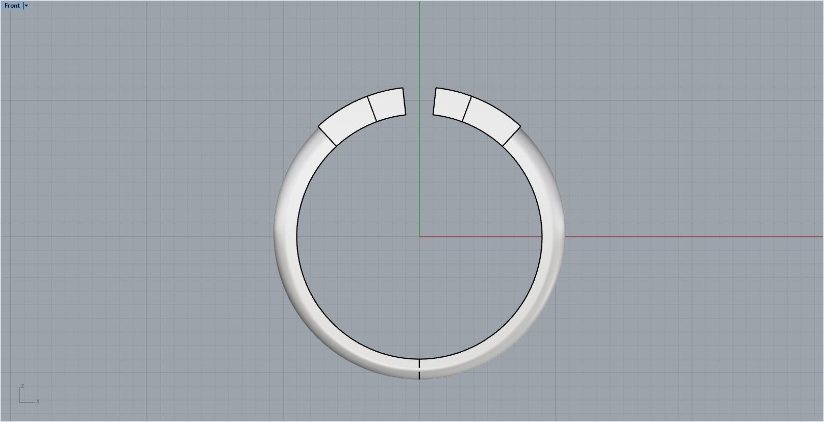 Tiffany ring 3D print model_9