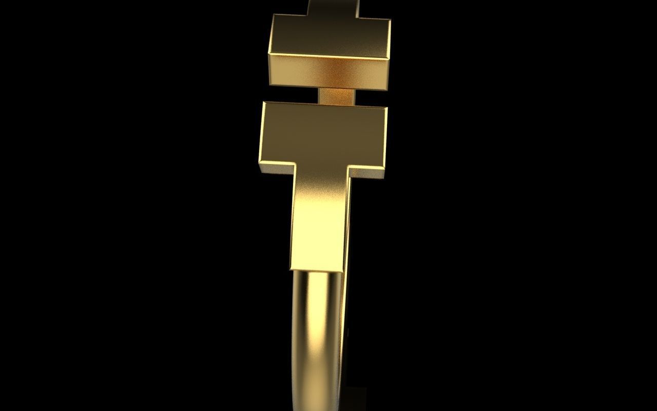 Tiffany ring 3D print model_56