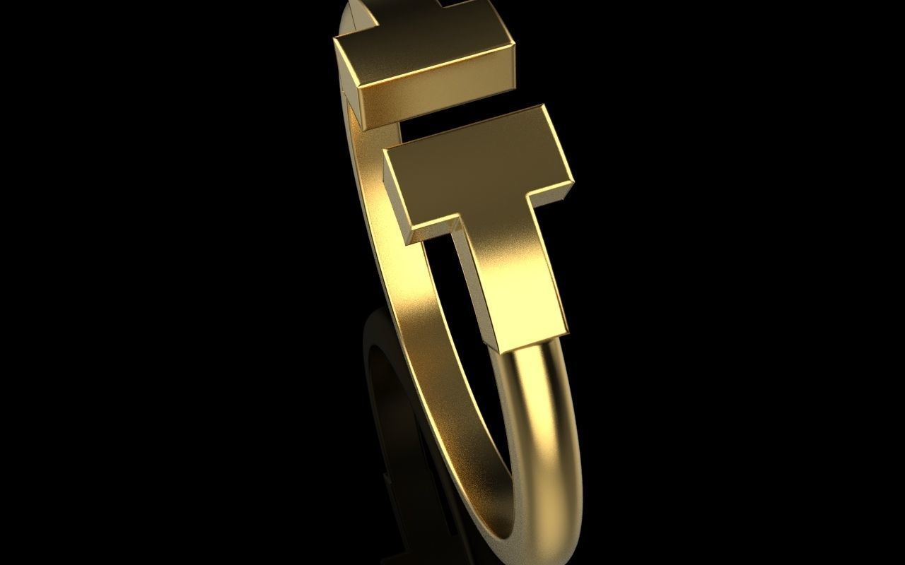 Tiffany ring 3D print model_65