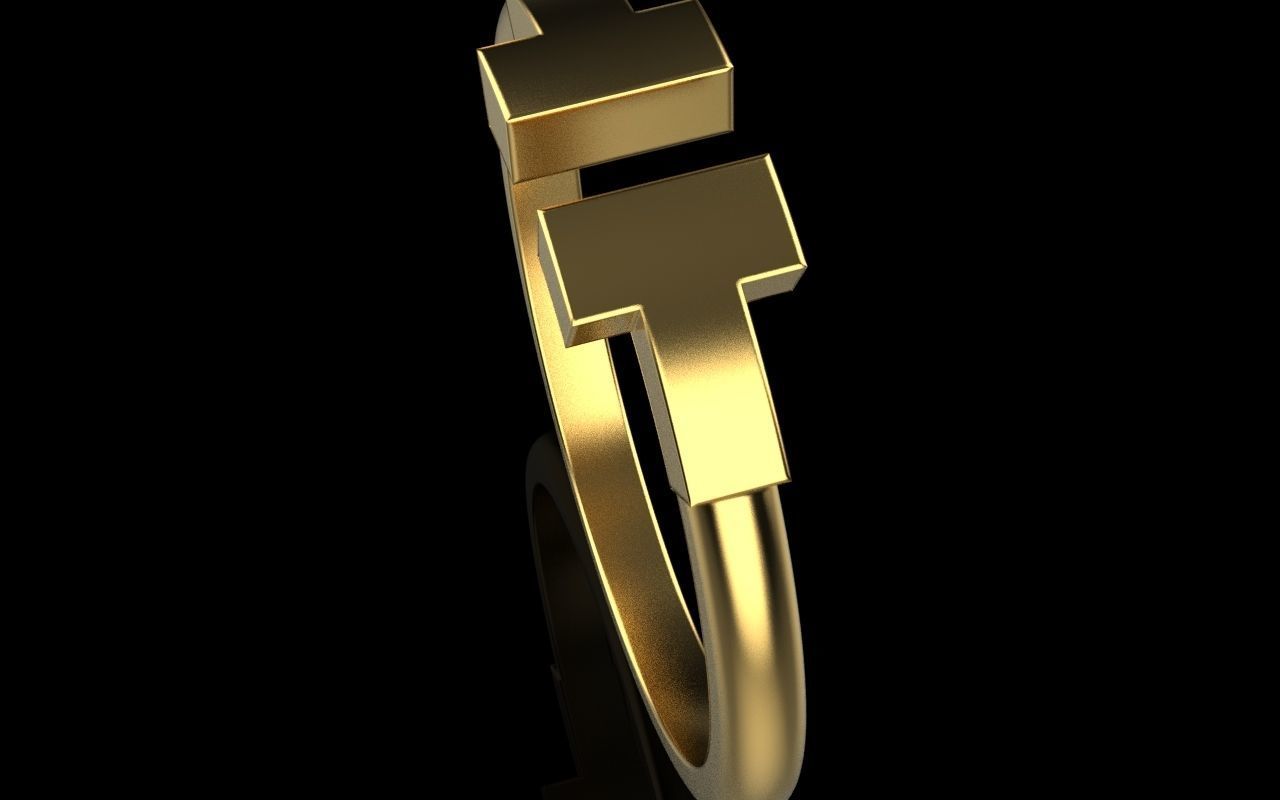 Tiffany ring 3D print model_64