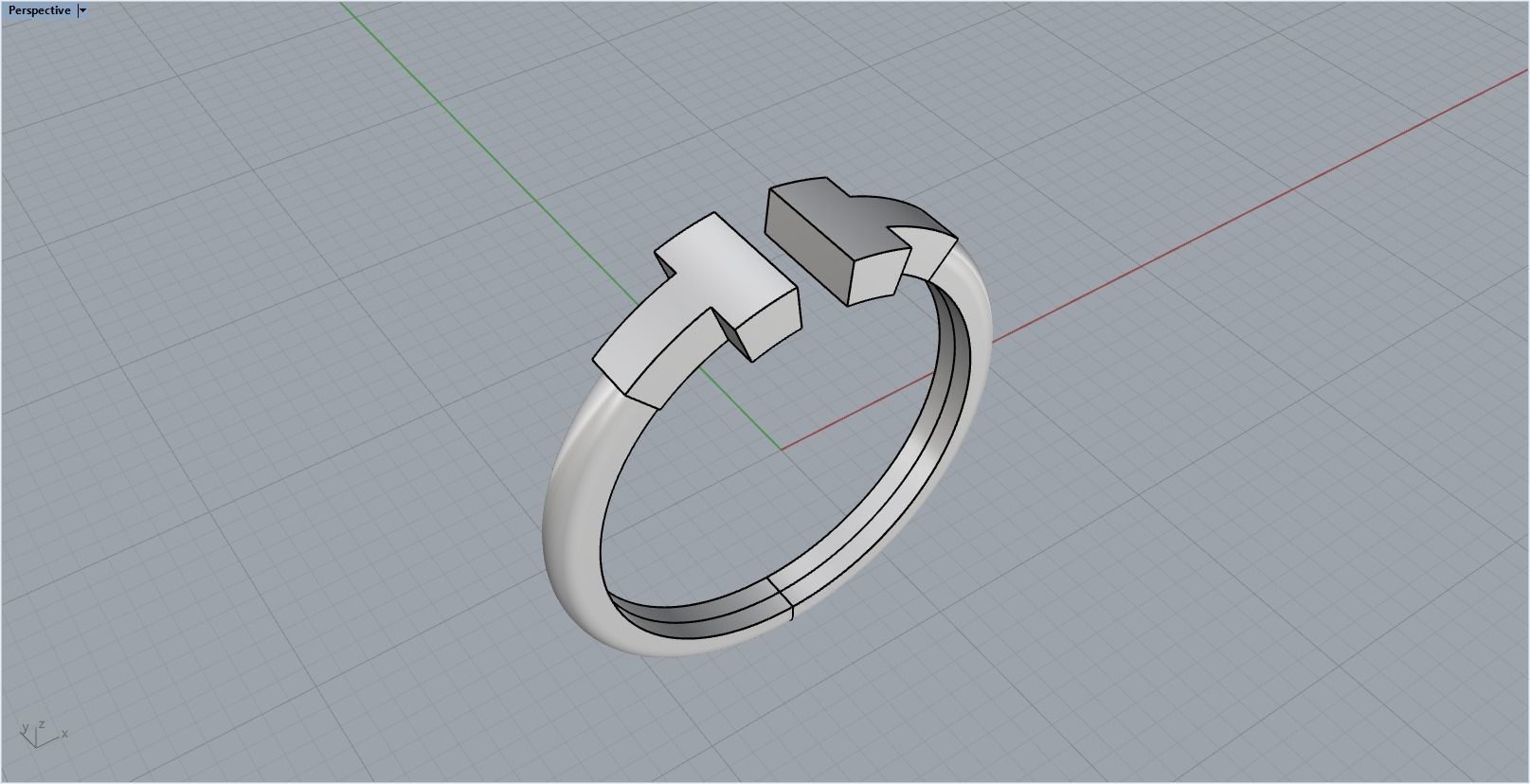 Tiffany ring 3D print model_5