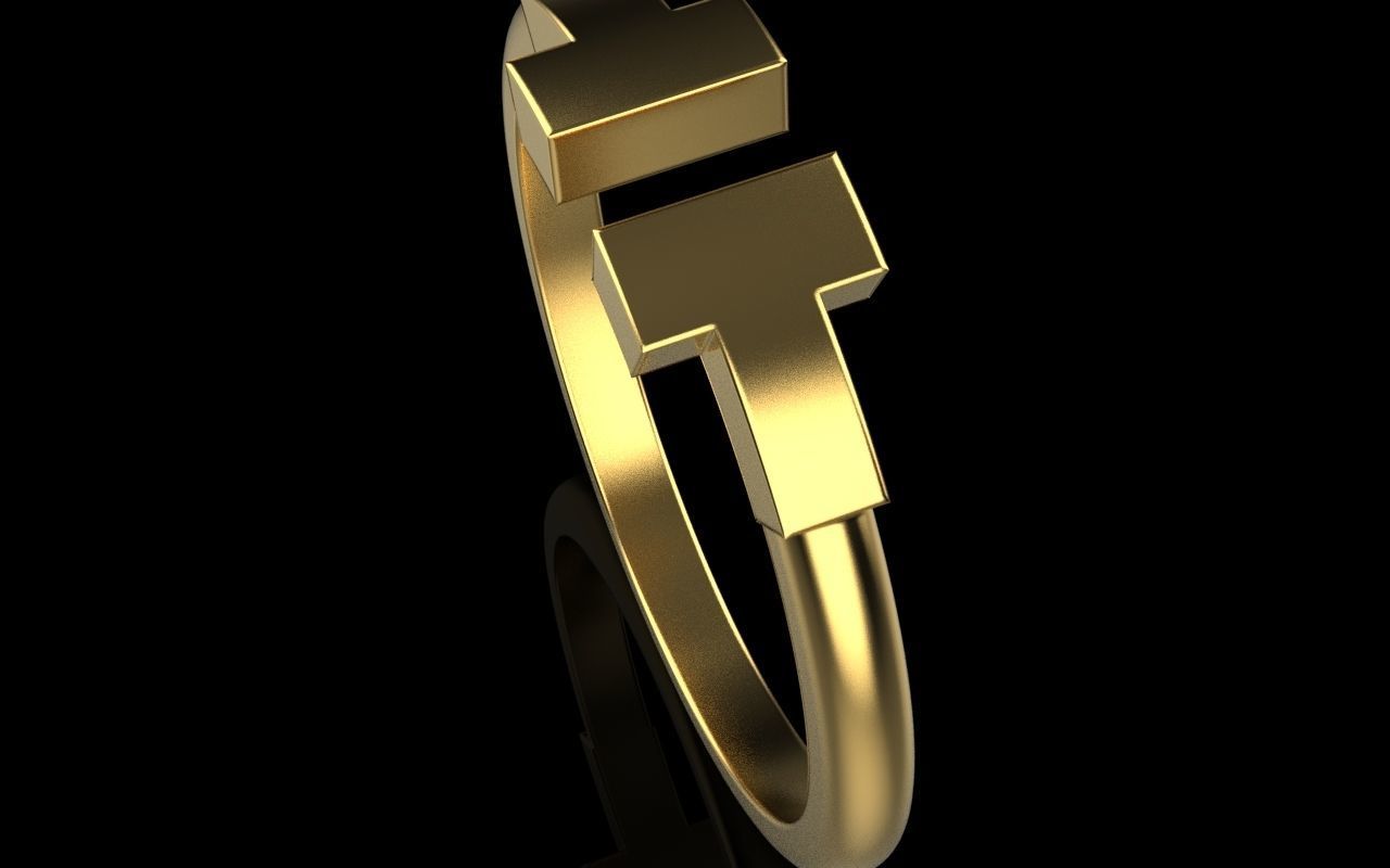 Tiffany ring 3D print model_66