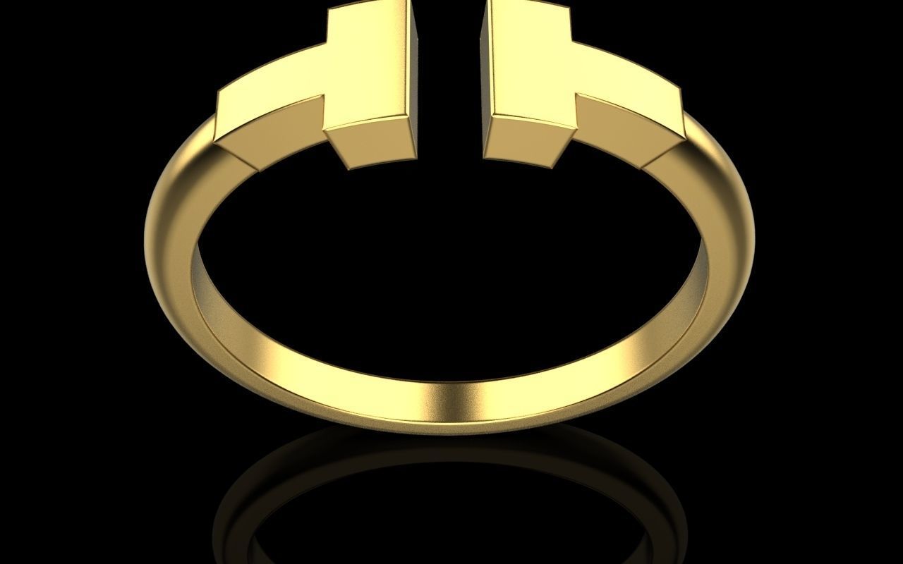 Tiffany ring 3D print model_92