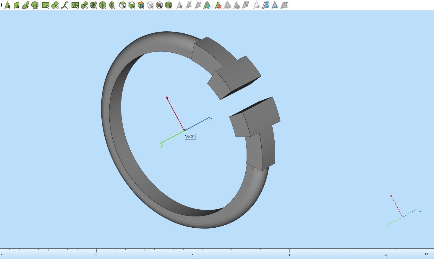 Tiffany ring 3D print model_13
