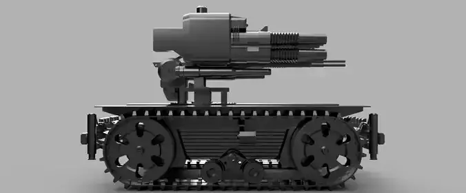 Drone 2 - war machine 3D model