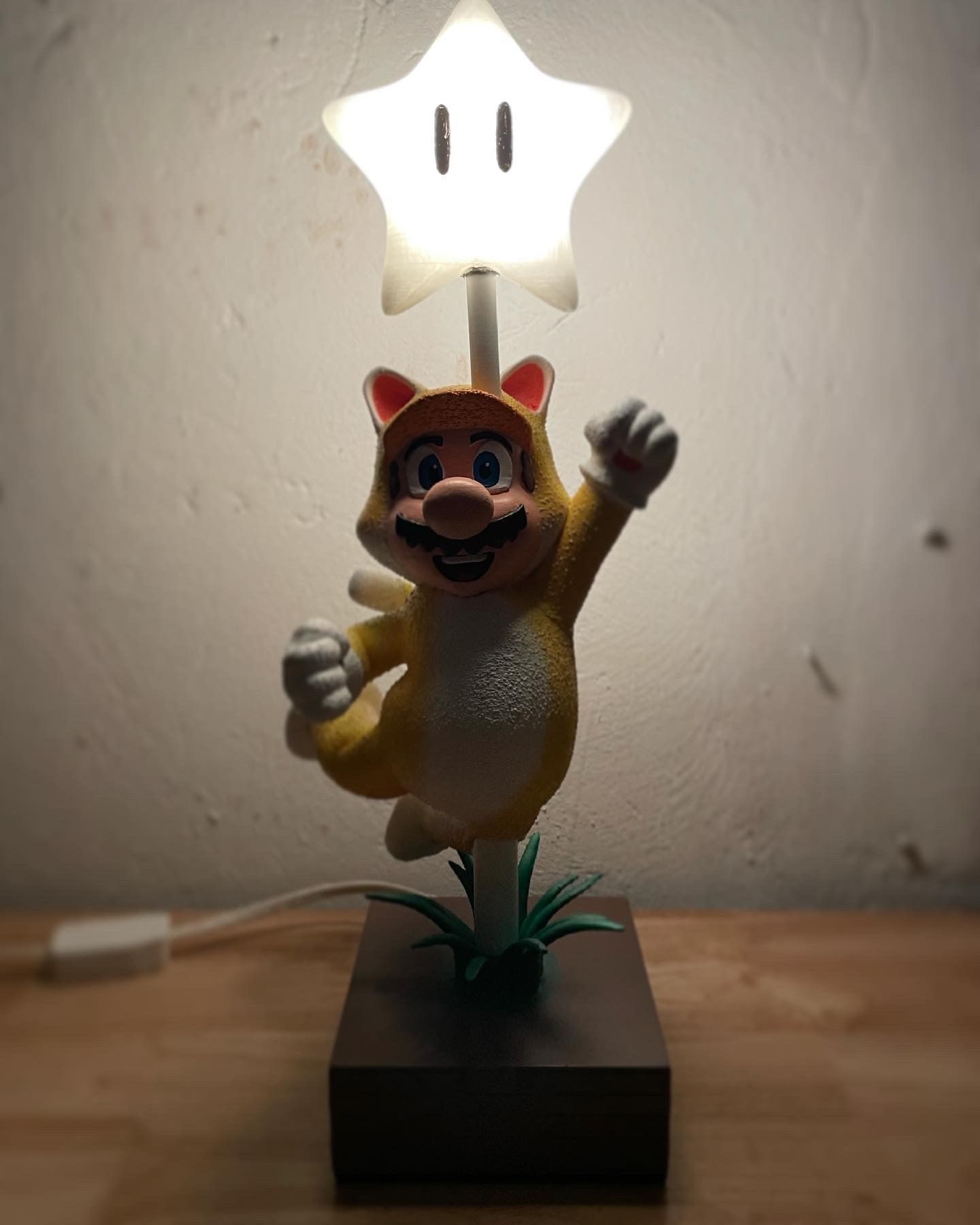 Cat Mario 3d printing model for lamp 3D print model_4