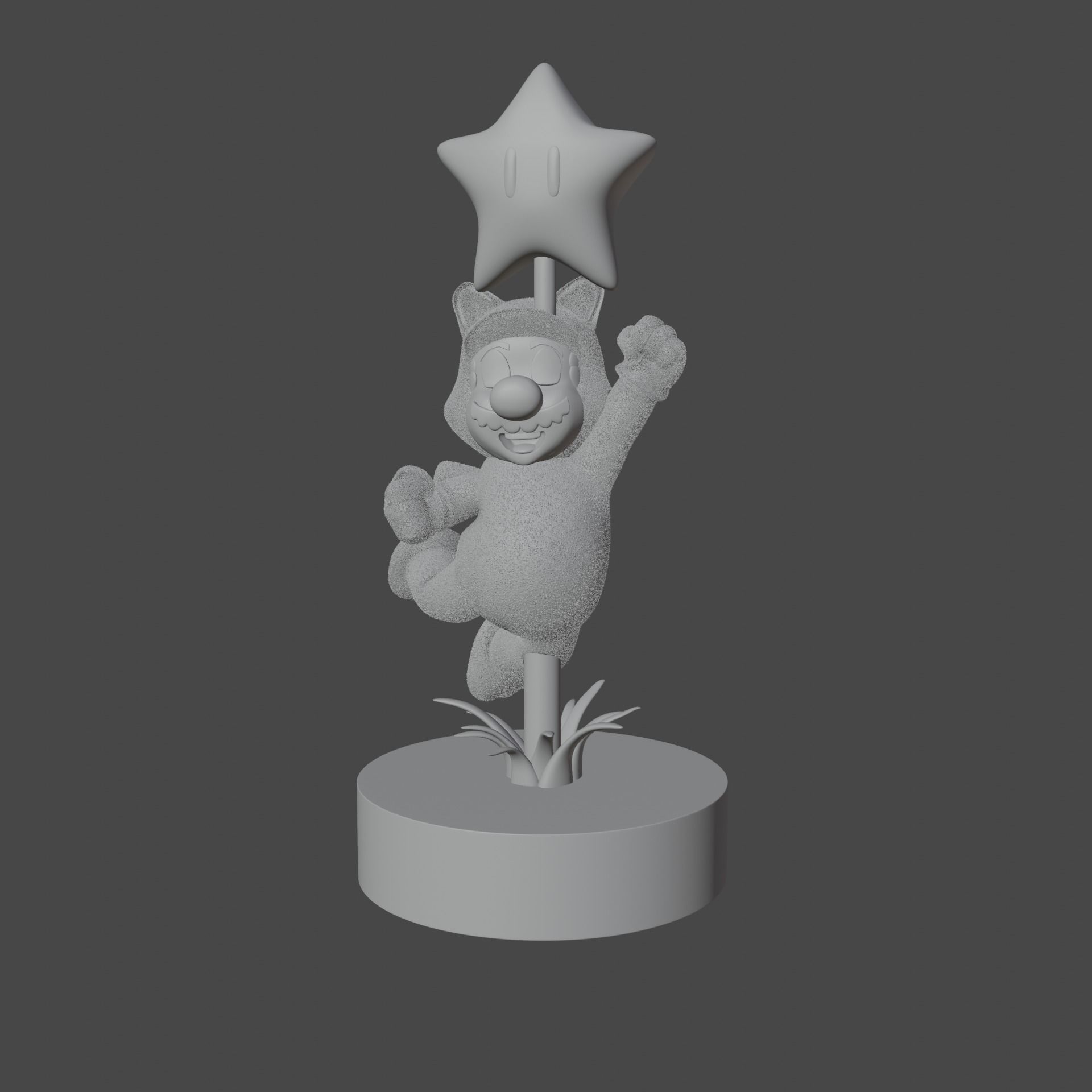 Cat Mario 3d printing model for lamp 3D print model_5