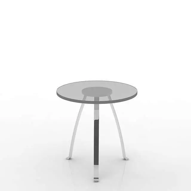 Modern Glass Table 3D model