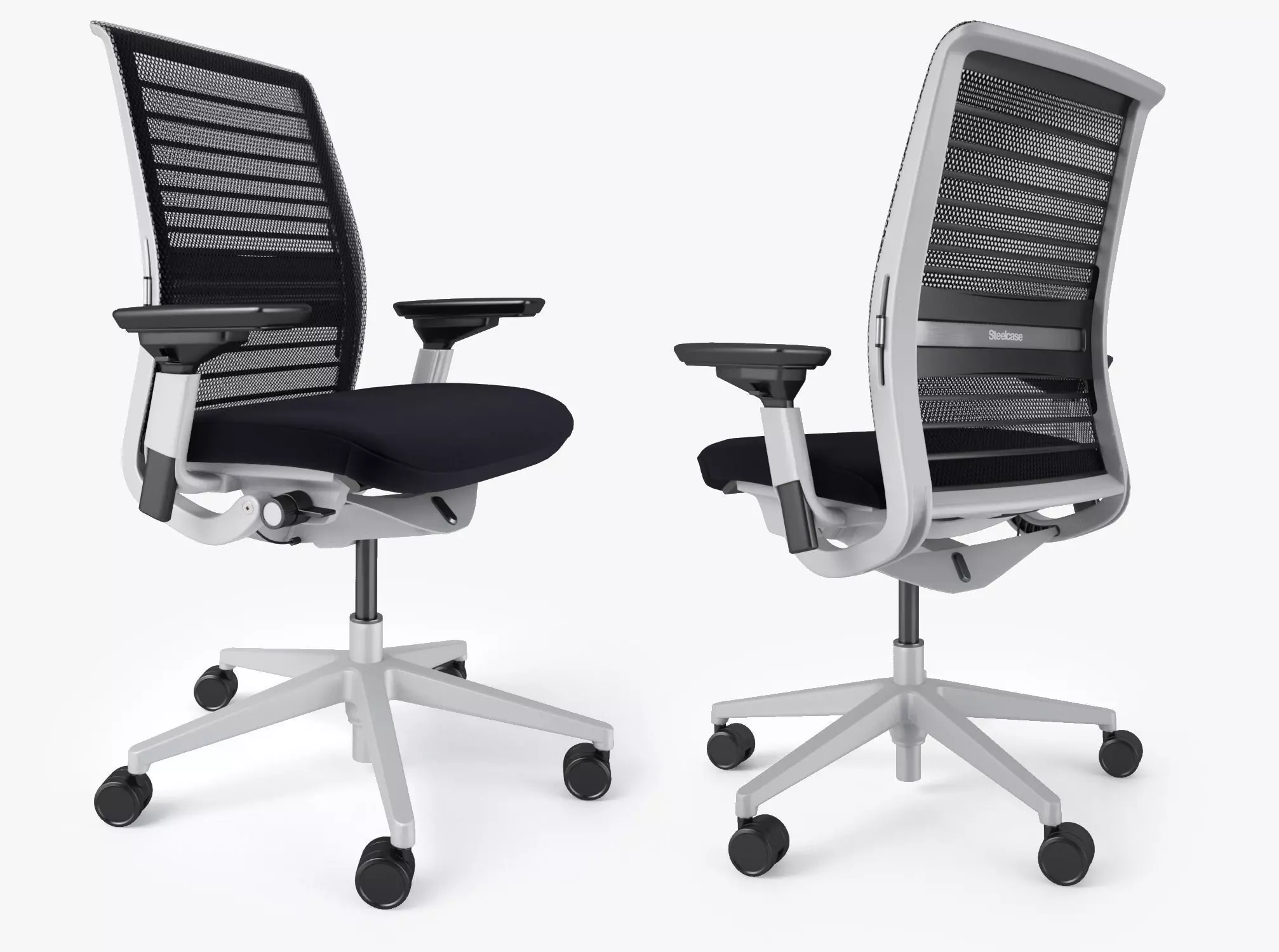 Steelcase Think Office Chair 3D model_0