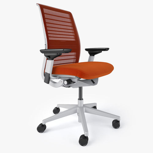 Steelcase Think Office Chair 3D model 4