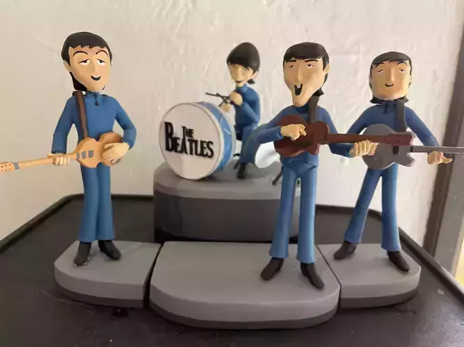 The beatles for 3d printing 3D print model