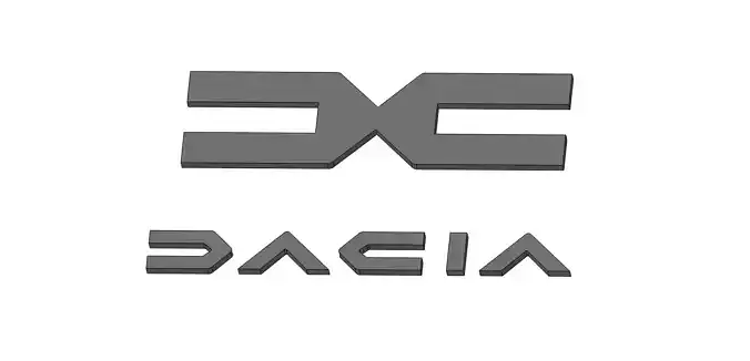 Dacia Logo 2021 3D print model