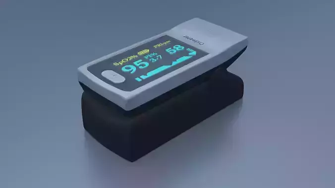 Portable Finger Oximeter Fingertip Pulse Oximeter