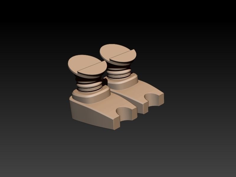 Star Wars Pin Up Sexy Rebel Pilot and Gonk Droid 3D print model_19