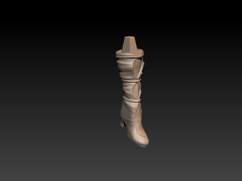 Star Wars Pin Up Sexy Rebel Pilot and Gonk Droid 3D print model_33